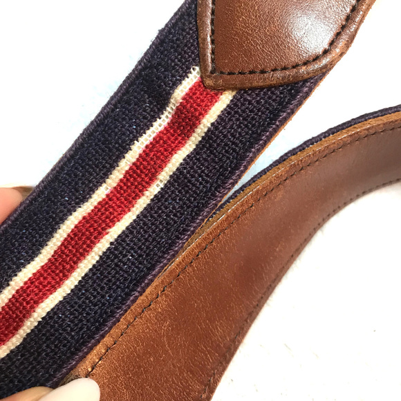 JLK men's leather/solid brass  belt - Picture 4 of 8